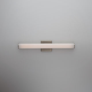 Maxim 52100 Rail 18" Tubular LED Bath Bar - Compliant - Satin Nickel