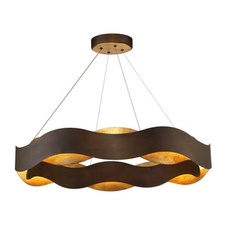 1-Light Contemporary Chandelier by Eurofase