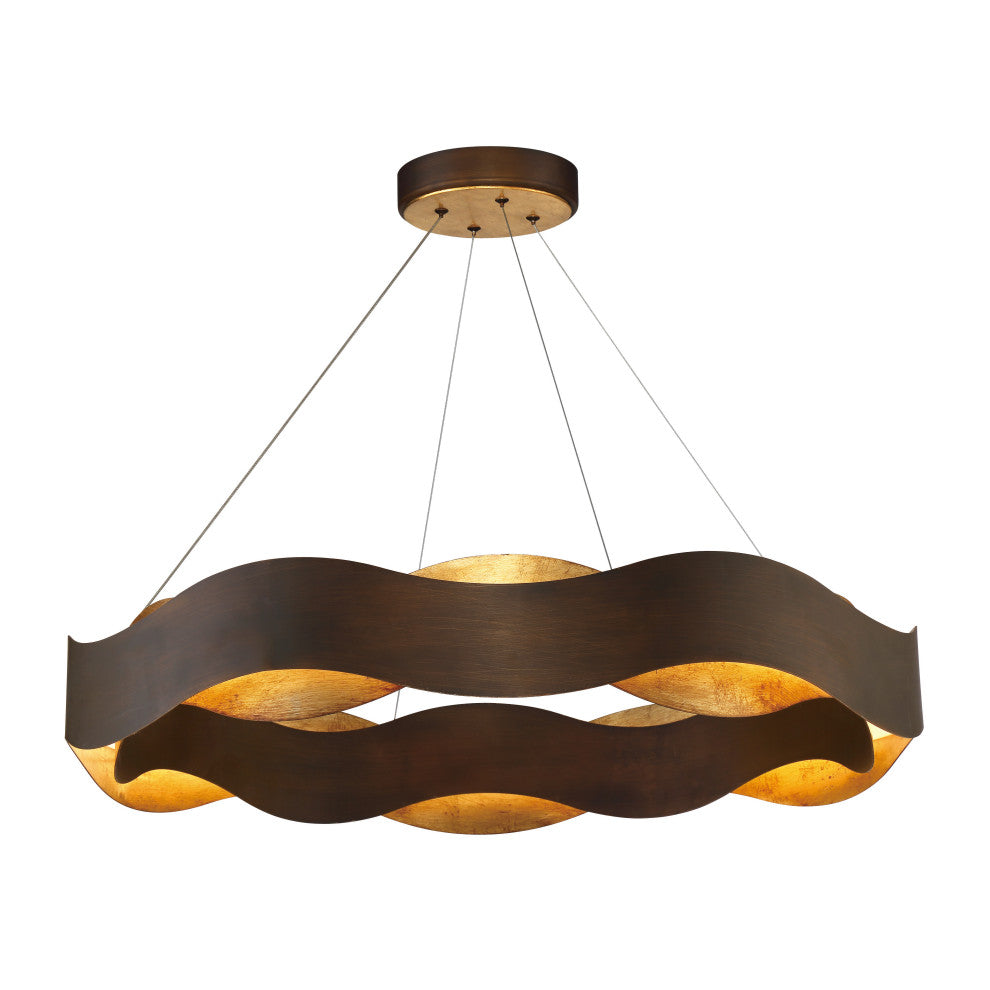 1-Light Contemporary Chandelier by Eurofase