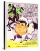 Abbott and Costello, Danish, Meet Frankenstein, 22x30