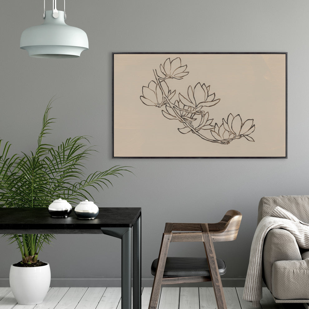 Magnolias, Line III, 60 x 36