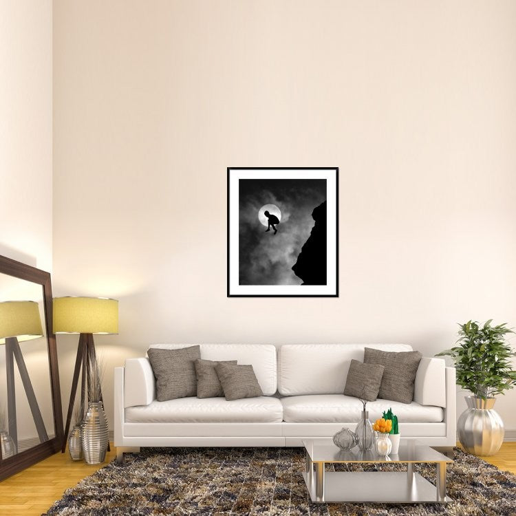 "Adrenaline" Framed Digital Print by Hengki Lee, 37x44"