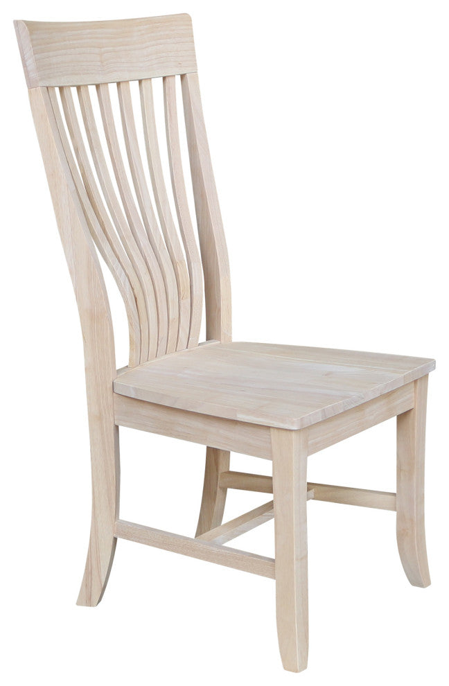 Amanda Chairs, Set of 2, Unfinished