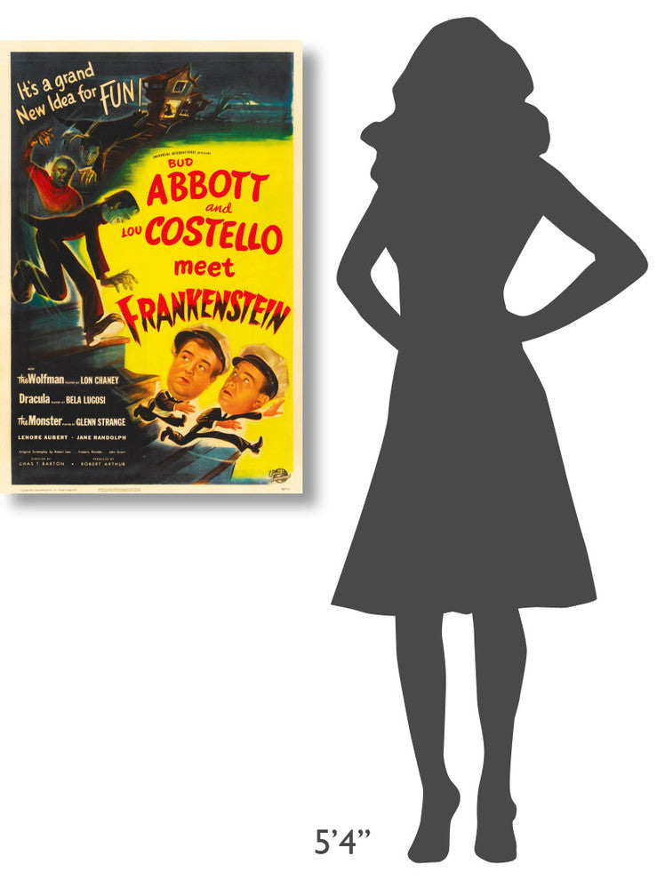 Abbott and Costello, Meet Frankenstein, 04, 24x36