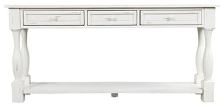 Gewnee Console Table 64" Long Sofa Table Easy Assembly