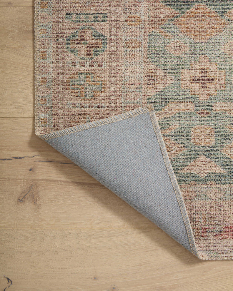 Angela Rose x Loloi Aubrey Aqua / Sand 2''-0" x 5''-0" Accent Rug