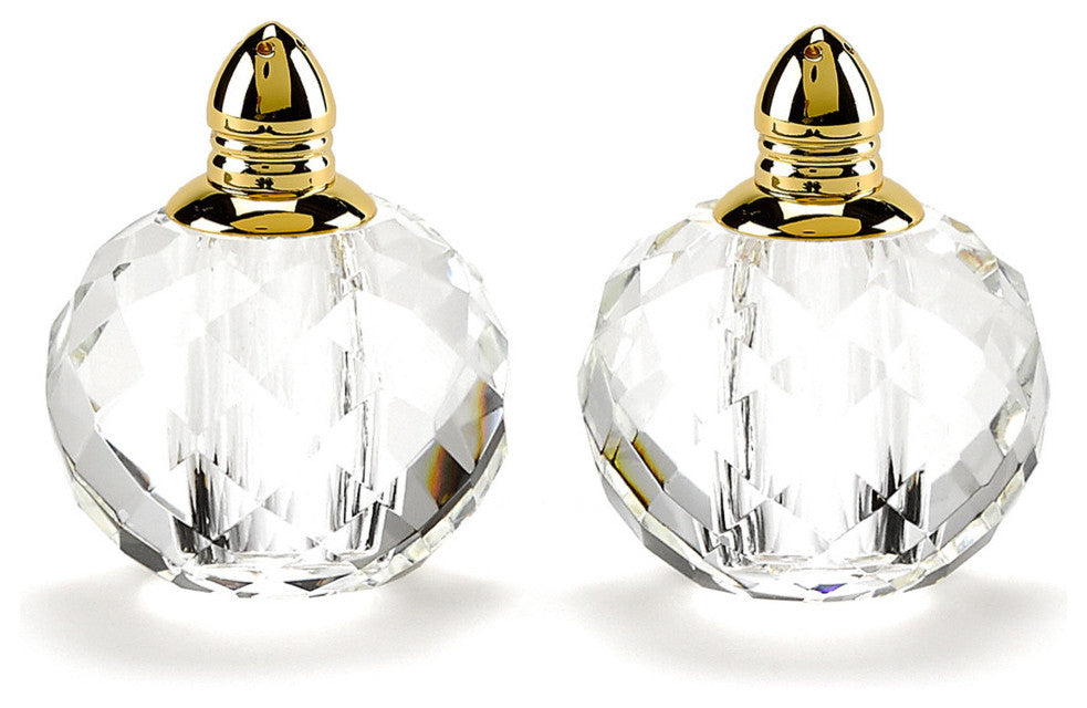 Zendra Gold 2 Piece Salt & Pepper 2.75"