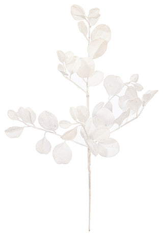 Vickerman 25" White Artificial Dogwood Snowy Spray, 3 per bag.