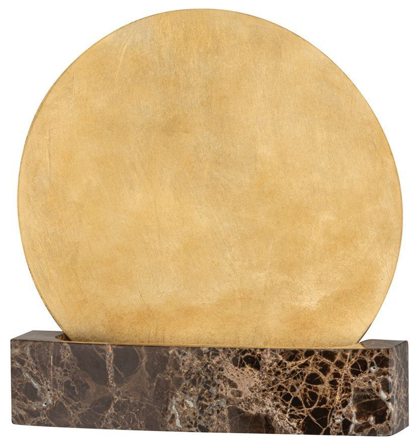 Rune Wall Sconce, Vintage Gold Leaf