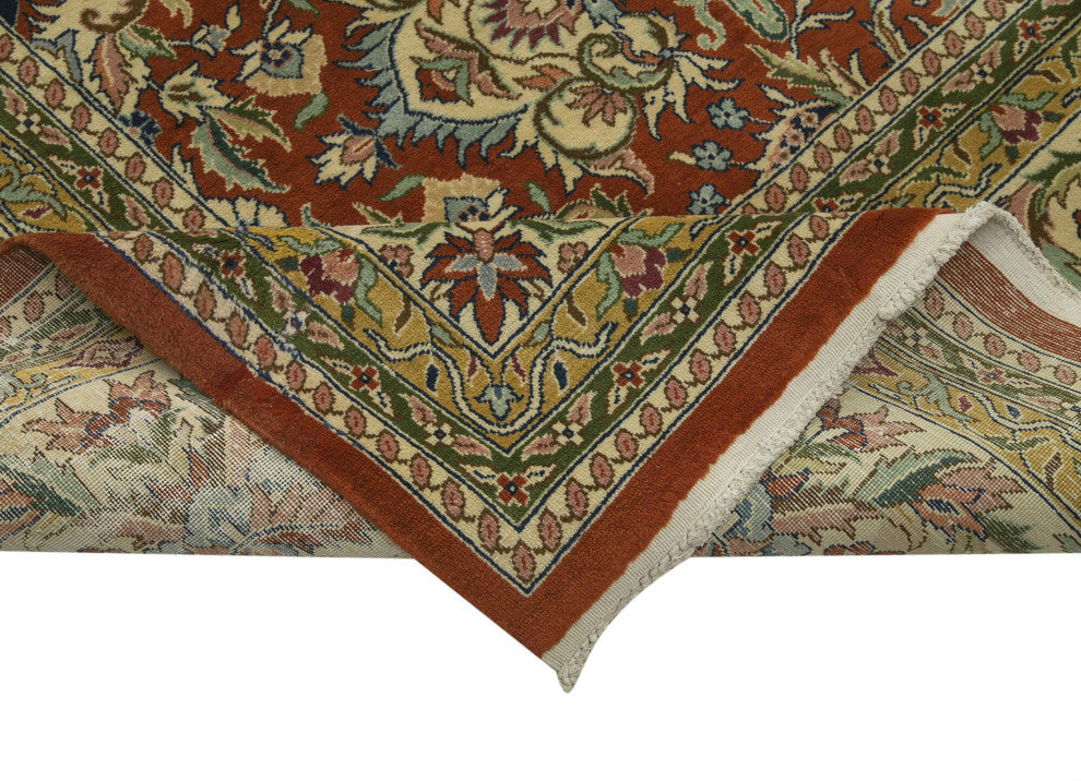 Rug N Carpet - Hand-Knotted Oriental 13' 1" x 19' 9" Large Oushak Area Rug