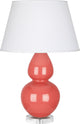 Robert Abbey RA-ML23X 1-Light Table Lamp, Double Gourd