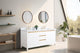Vanity Art Bathroom Vanity With Sink, White, 72" Double