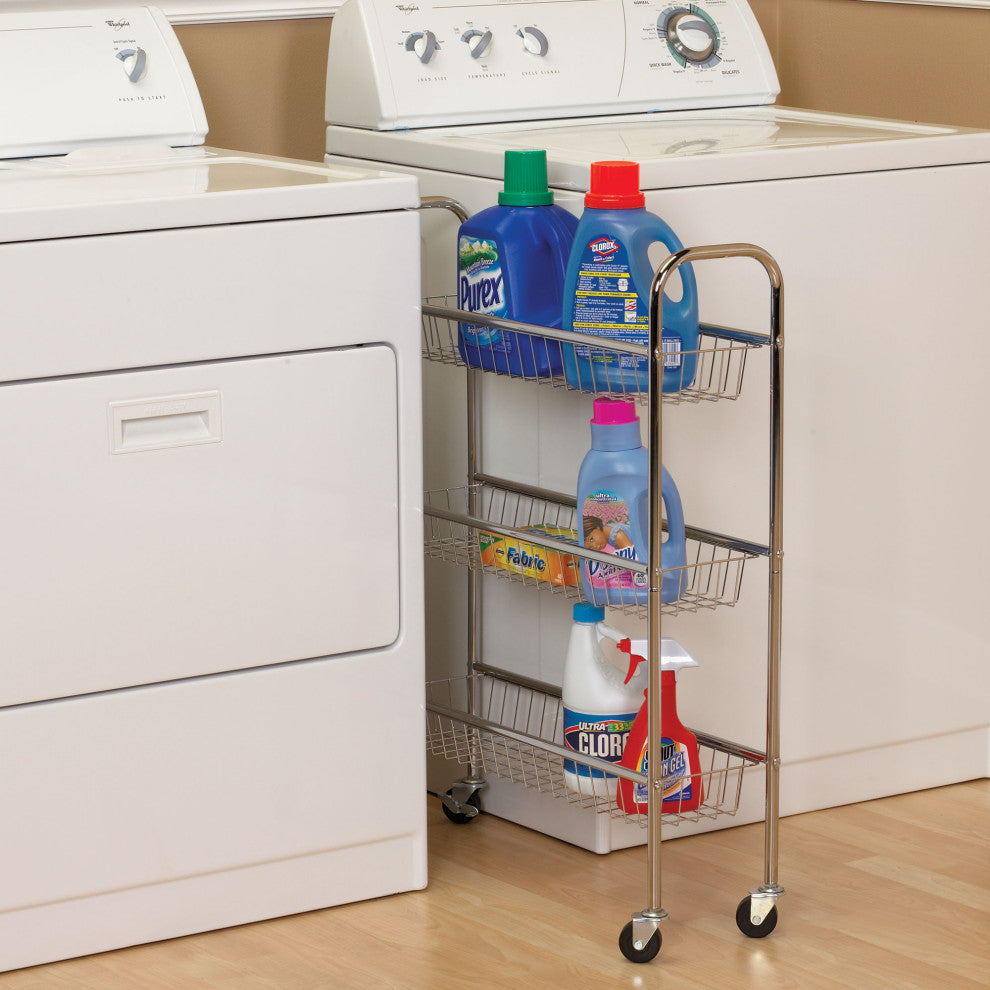 3-Tier Slim Storage Cart
