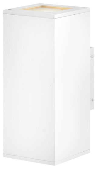 Hinkley Tetra Small Wall Mount Lantern Up/Down, Textured White