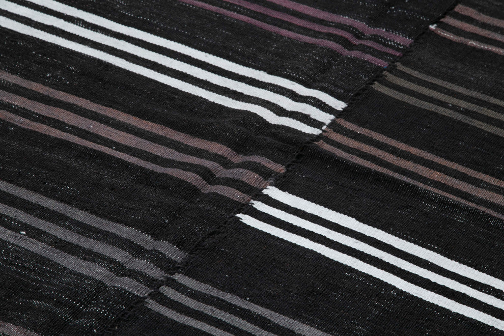 Rug N Carpet - Handmade Oriental 6' 7'' x 10' 7'' Rustic Wool Kilim Rug