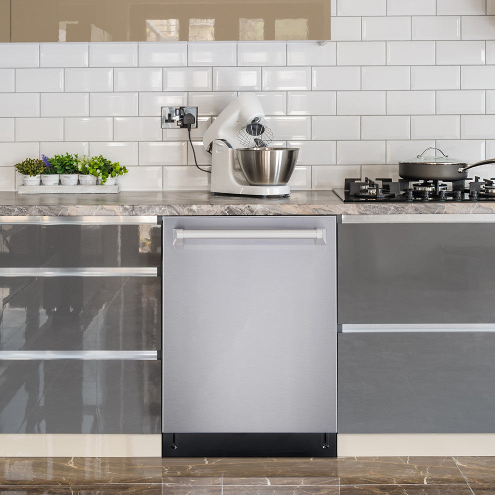 Cosmo Built-In Dishwasher Easy Clean Stainless Steel Touch Controls