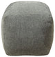 Natural Hand-woven Clayton Pouf, 18" Cube