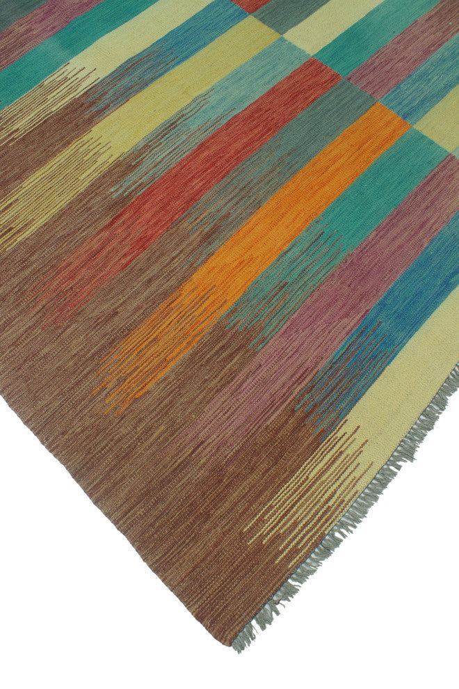 Winchester Kilim Pearlie Burgundy/Purple Rug, 8'2x11'5