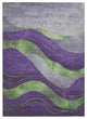 Machine Washable Indoor/Outdoor Chantille ACN1892 Purple 10' x 14' Rug