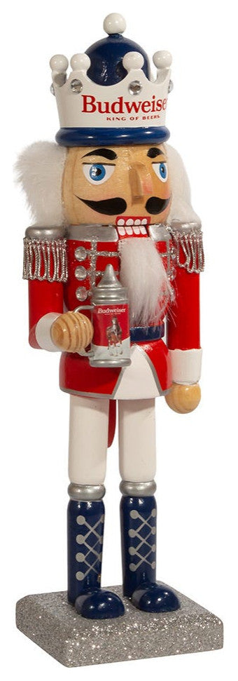 10" Budweiser Nutcracker
