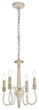 Fiona 4-Light Pendant, Weathered Dove