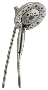 Delta H2Okinetic In2ition 5-Setting 2-in-One Shower, Stainless, 58480-SS-PK