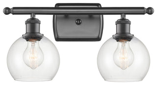 Innovations 516-2W-OB-G122-6 2 Light Bath Vanity Light, Oil Rubbed Bronze