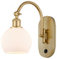 Innovations 518-1W-SG-G121-6-LED 1 Light 6" Sconce, Satin Gold