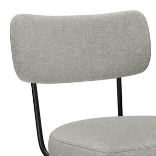 Giselle Swivel Bar Stool, Set of 2, Light Gray