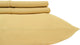 2PC 600 TC Solid 100% Cotton Pillowcases, Gold, King