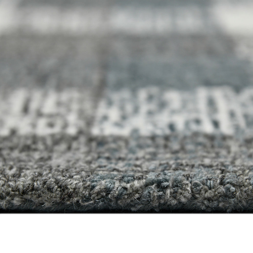 Tartan Cartwell Area Rug, Gray, 8' x 10', Plaid