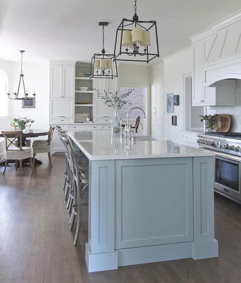 Crystorama Lighting Group 2245 Sylvan 4 Light 16"W Pendant - Polished Nickel