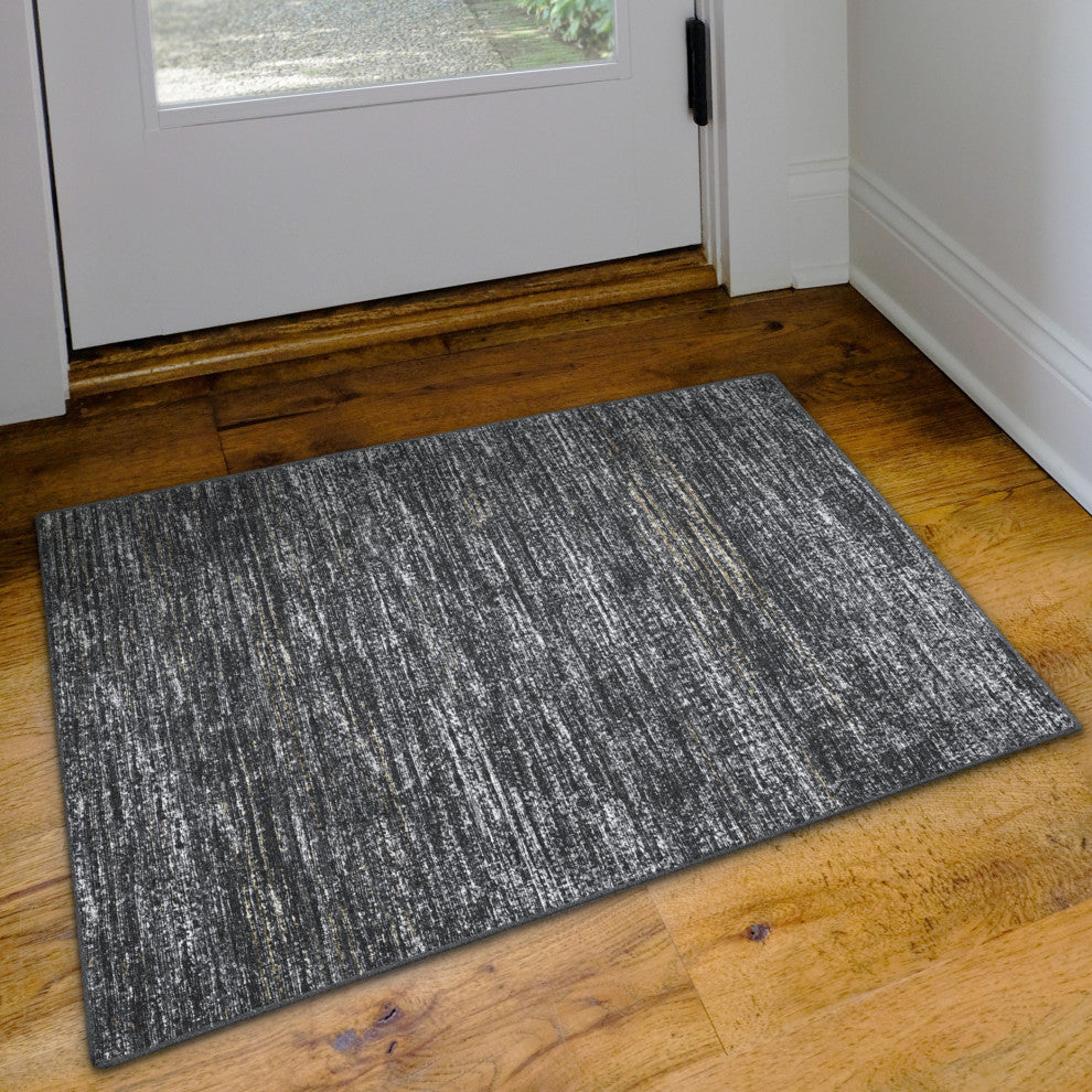 Ciara CR1 Charcoal 2' x 3' Rug