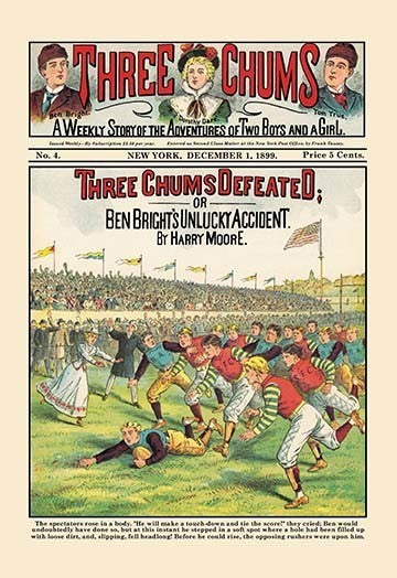 Three Chums Defeated- Canvas Poster 20" x 30"