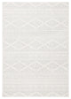 Safavieh Tulum Tul272G Southwestern Rug, Ivory and Light Gray, 12'0"x18'0"
