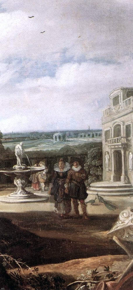 Frans Hals Married Couple in a Garden Wall Decal