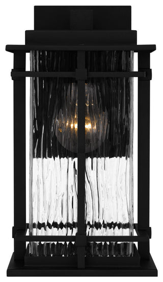 Quoizel MCL8406 McAlister 12" Tall Outdoor Wall Sconce - Earth Black