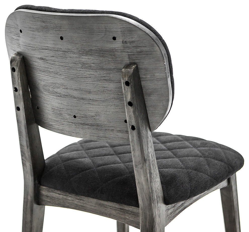 Katelyn Midnight Open Back Dining Chair, Set of 2