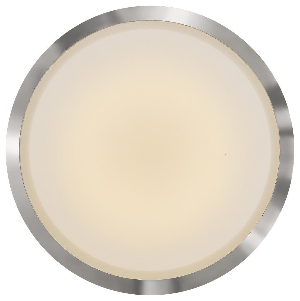 Hinkley Kieran Medium Semi-Flush Mount, Polished Nickel