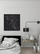 "Swift Reaction" Floater Framed Painting Print on Canvas, 40x40