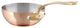 Mauviel M''200 B 2mm Copper Splayed Curved Sautepan, Brass Handle, 3.7-qt