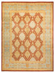 Eclectic, One-of-a-Kind Hand-Knotted Area Rug Red, 10'1"x13'3"