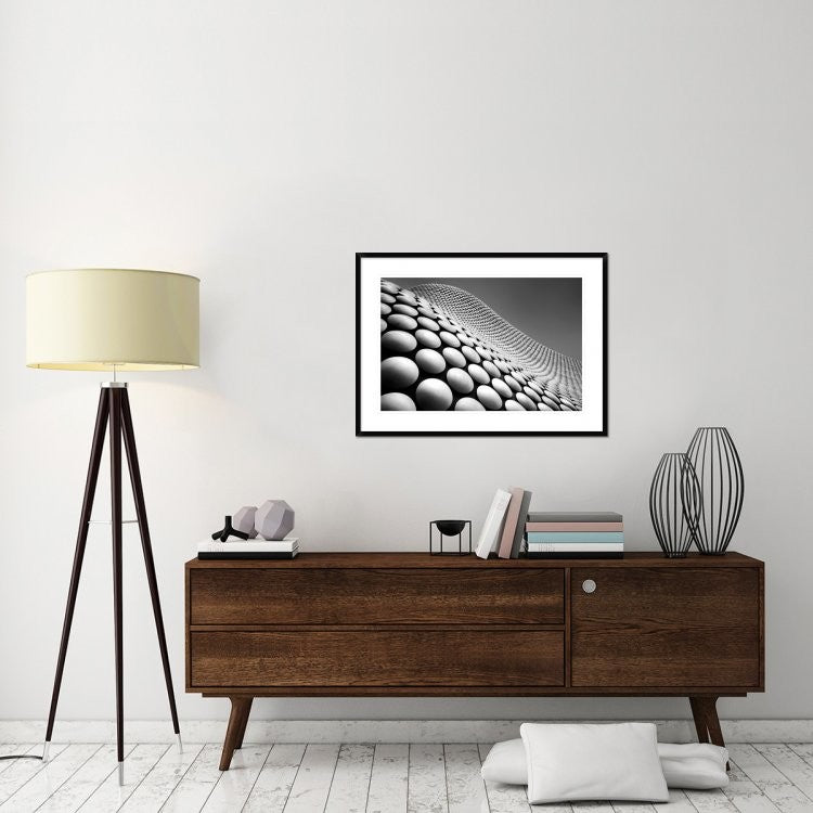 "Curve" Framed Digital Print by Linda Wride, 38"x28"