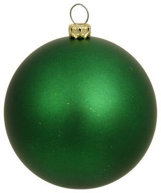 Vickerman N594004DMV 15.75" Green Matte Ball Ornament