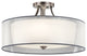 Kichler Lacey Semi Flush Light, Antique Pewter, 5