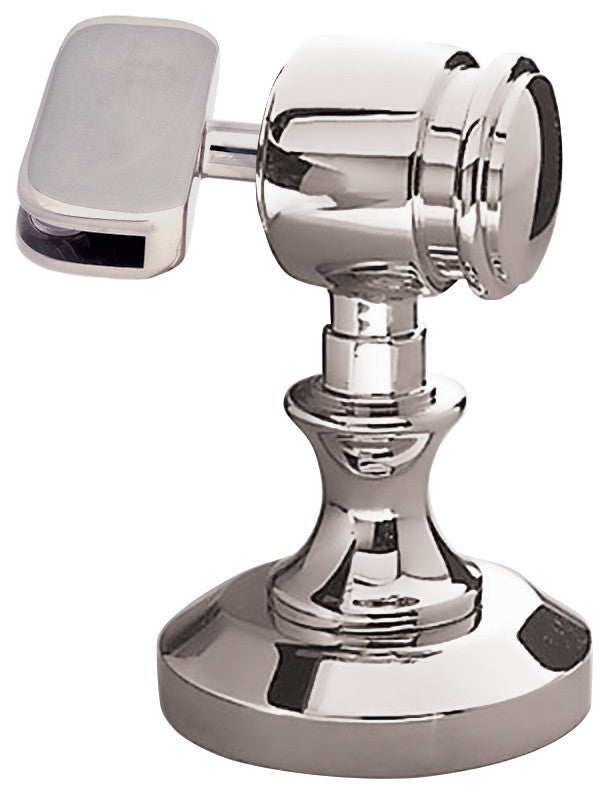 Radiance Frameless Bevel Oval Tranitional Tilt Mirror, Polished Nickel, 24x32