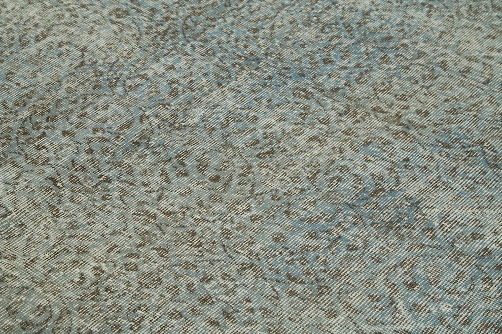 Rug N Carpet - Handmade Oriental 7' 1'' x 10' 4'' One-of-a-Kind Over-dyed Rug