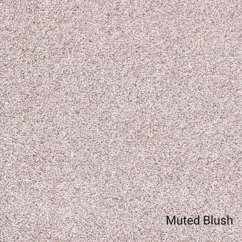 Quiet Sanctuary Shag Area Rug Collection, Muted Blush, 3x10