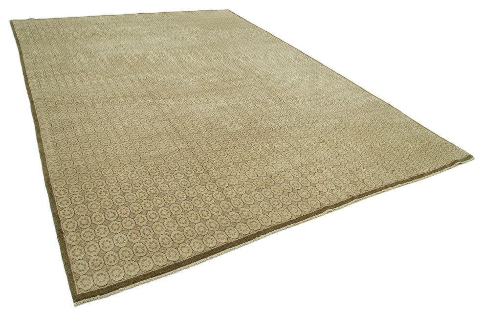 Rug N Carpet - Handwoven Oriental 8' 11" x 12' 6" One-of-a-Kind Oushak Area Rug