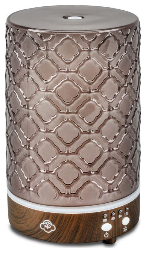 Serene House Glass Diffuser | Lace Grey/90mm
